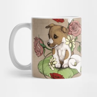 Puppy Posie Mug